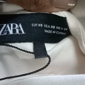Zara cream bodysuit with tags