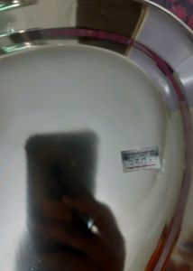 Steel Tray Rice Serving Big Plate