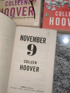 Colleen Hoover 4 Brand New Novels