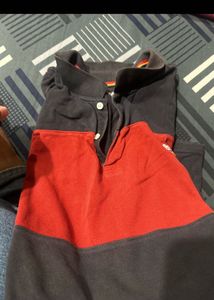 Lee Color Block Polo T-Shirt XXL Size