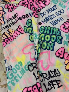 Crop Top &amp; Smiley Shorts Set