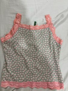 Cute Floral Camisole Top