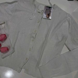 Cream Cardigan