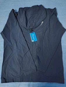 Men's Navy Hooded Jacket