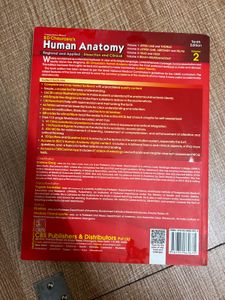 BD Chaurasia's Human Anatomy Vol 2 with workbook