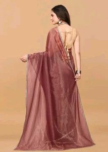 Light pink beautiful saree for girls/women