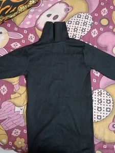 H&amp;M Black Turtleneck Top