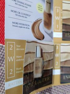 Estee Lauder Foundation samples
