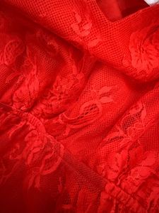 Red Lace Dress
