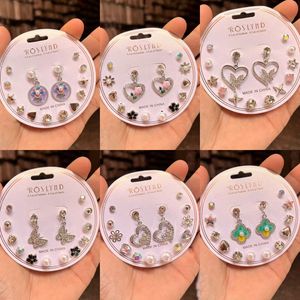 Cute Earring and chain Sets