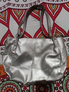 Stylish Silver Handbag
