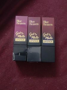 Blue Heaven Get Matte Lipstick Lot