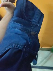 Women Straight Jeans Navy