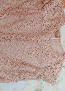 Peach Colour Dress