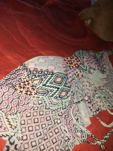 Colorful Tribal Print Bikini Top-freebies too💅✨️