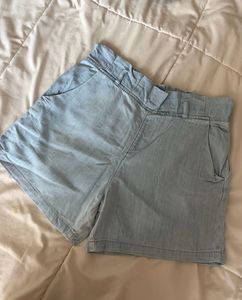 Light Wash Denim Shorts