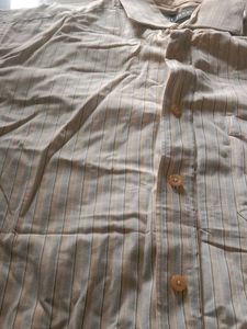 Men's Striped Short Sleeve Shirt