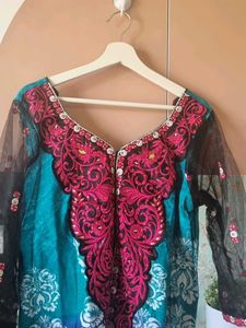 4XL Embroidery Beautiful Cotton Straight Kurti 😍
