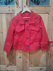Red Women's Casual Jacket