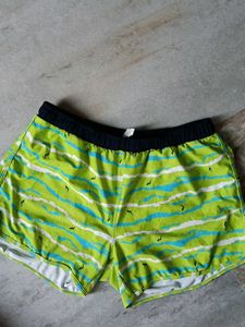 Vibrant Striped Swim Shorts