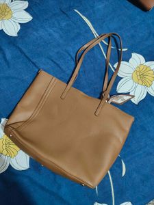 Magnolia Tote Bag with Scarf Charm