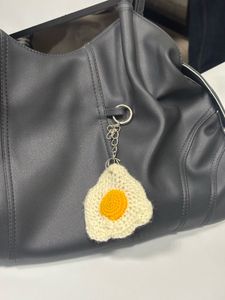 Handmade Crochet Egg Bag Charm 🥚 | Cute Keychain