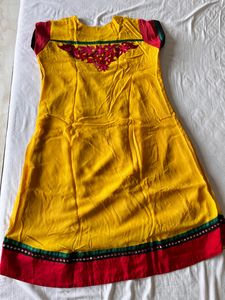 Beautiful Yellow Kurti