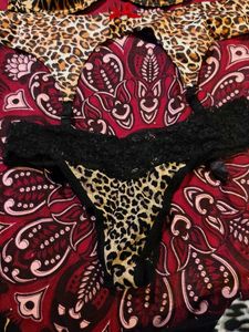 Leopard Print Lingerie Set