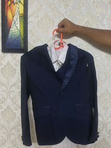 Boys Navy Blue blazer set