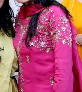 Fushia Hot pink Suit Set