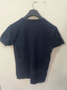 Vintage Superdry Men's Navy T-Shirt