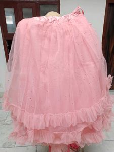 Stunning Peach Lehenga Choli