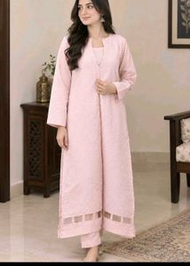 Pakistani design Peach Pink Kurta