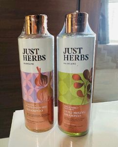 COMBO of JUST HERBS Shampoos