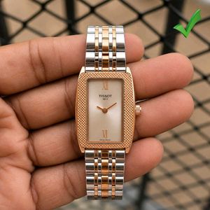 Tissot Two-Tone Rectangle Watch