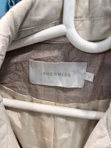 White Lightweight Winter Jacket