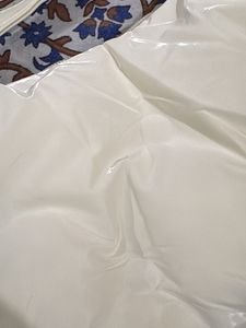 Cream Padded Shoulder Bag
