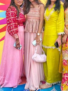 Designer Peplum and lehnga Set