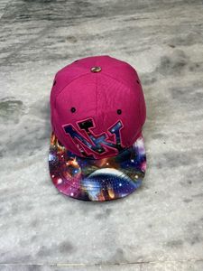 Vibrant Galaxy Print Baseball Cap