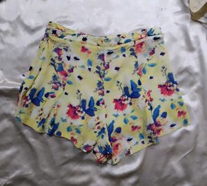 Floral Print Skort panty