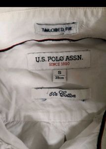 USPA Men's White  Shirt for men