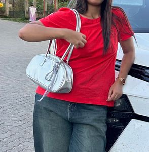 Silver Handbag