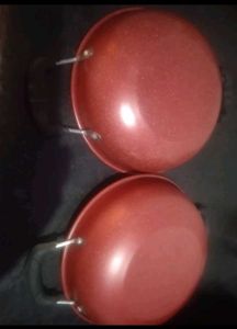 Set of 2 Non-Stick Kadhai 21cm