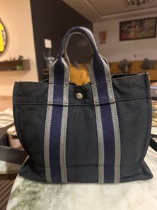 Auth Hermes Fourre-Tout PM Mini Tote Bag