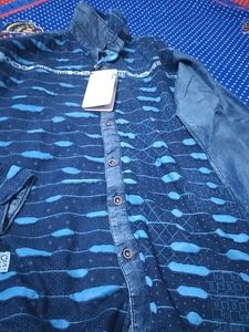 Denim Shirt Men Branded