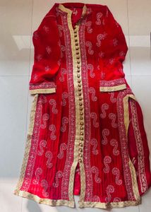 Lucknowi Chikankari Kurta- Size (S to XL)