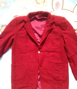 Red Blazer Jacket