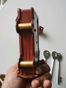 Vintage Door Lock Set with Keys