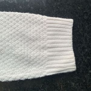 Off white Cable Knit Pullover