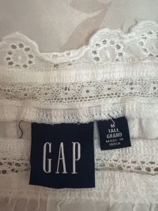 Women's White Peplum Blouse